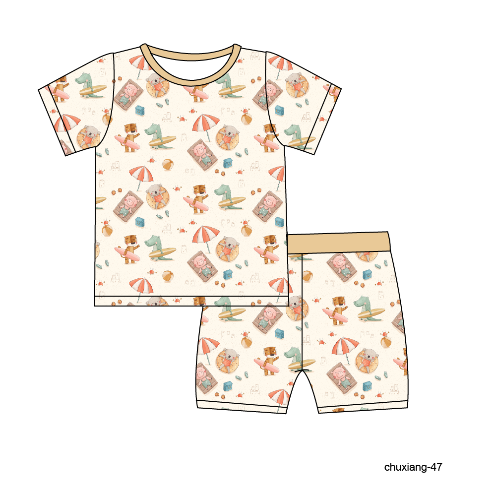 Short Beach Buddies Pajamas