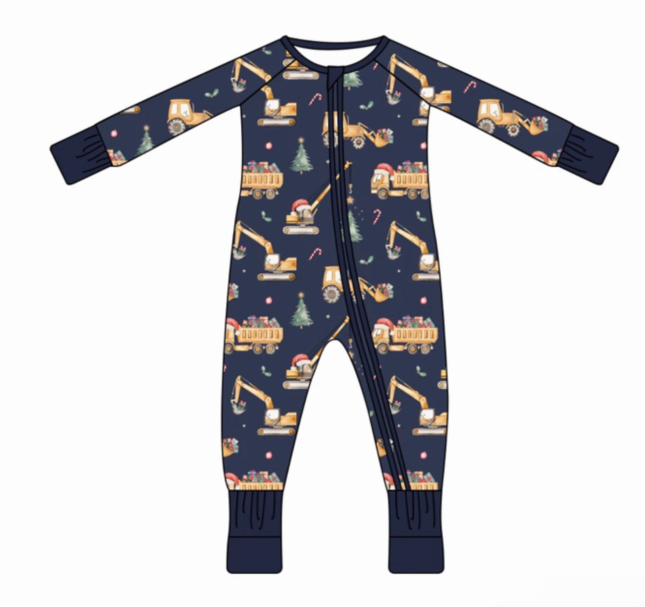 Long Zippy Wreck The Halls Pajamas **PREORDER**