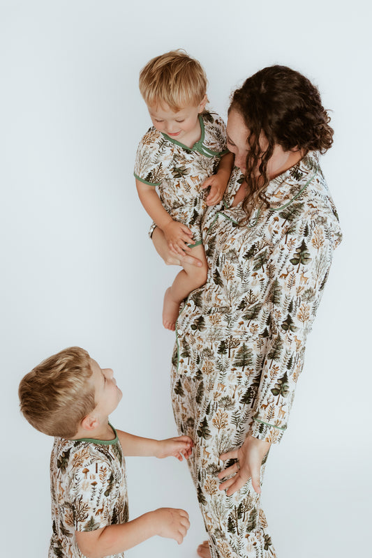 Adult Long Two-Piece Signature Pine & Dandy Pajamas (2.0 Style)